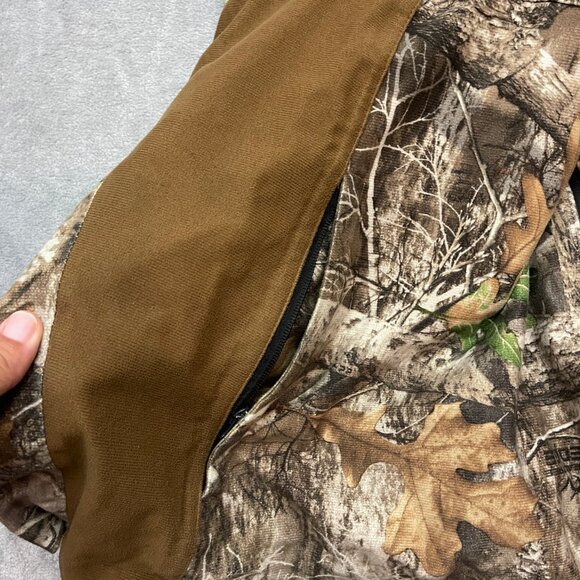 Real Tree Jacket Edge Scent Factor Camo Hunting Full Zip Hooded Mens XXL (Flaws) - Picture 11 of 13